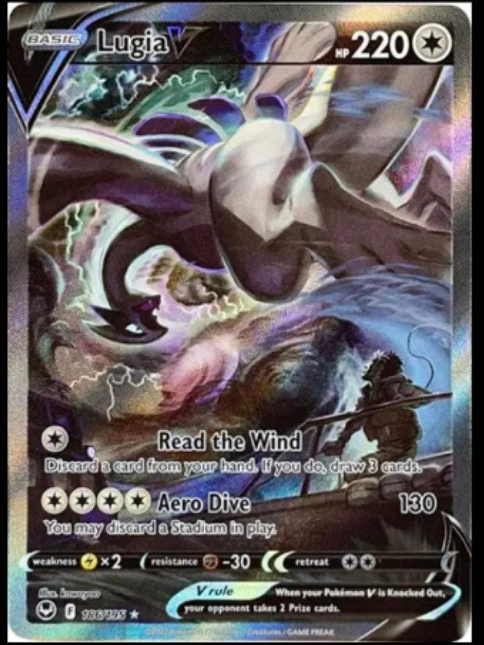 Lugia V Silver Tempest Ultra Rare – Mint Condition